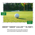 Golf Impact Screen - Silent HD, Tear-Resistant, Indoor & Outdoor Swing Training, Easy Setup, Anti-Strike, Various Sizes