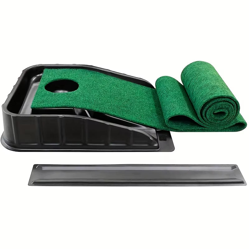 Golf Putting Blanket Putter Mat Outdoor Indoor Practice Mat Putter Exerciser Golf Putting Green