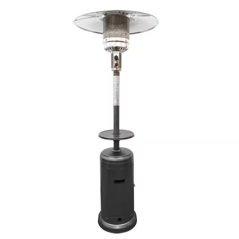 48,000 BTU Hammered Silver Propane Patio Heater