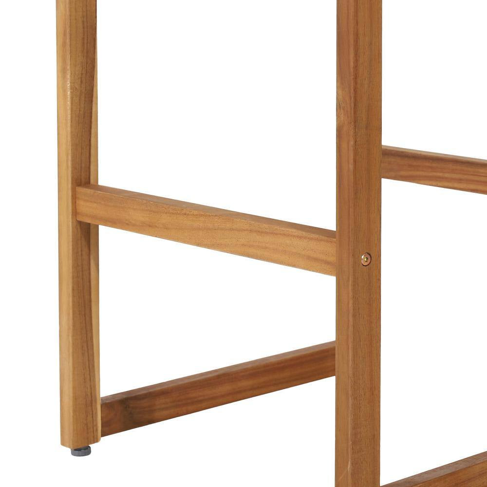 Charlotter Faux Rattan Outdoor Patio Bar Stool (2-Pack)