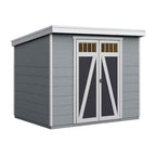 Modern 8-Ft X 6-Ft Wood Outdoor Storage Shed (Floor Included)