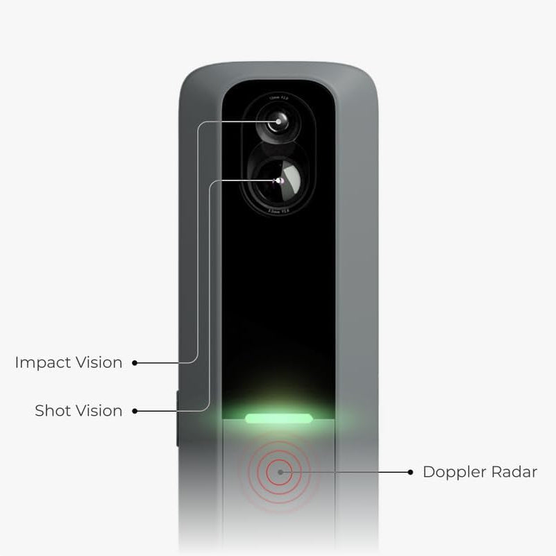 MLM2PRO Golf Launch Monitor, Simulators for Home & Training, Mobile Launch Monitor for Golf Swing Analysis, Measures Spin Rate & Axis, Tracker & Swing Analyzer, Indoor Outdoor Use