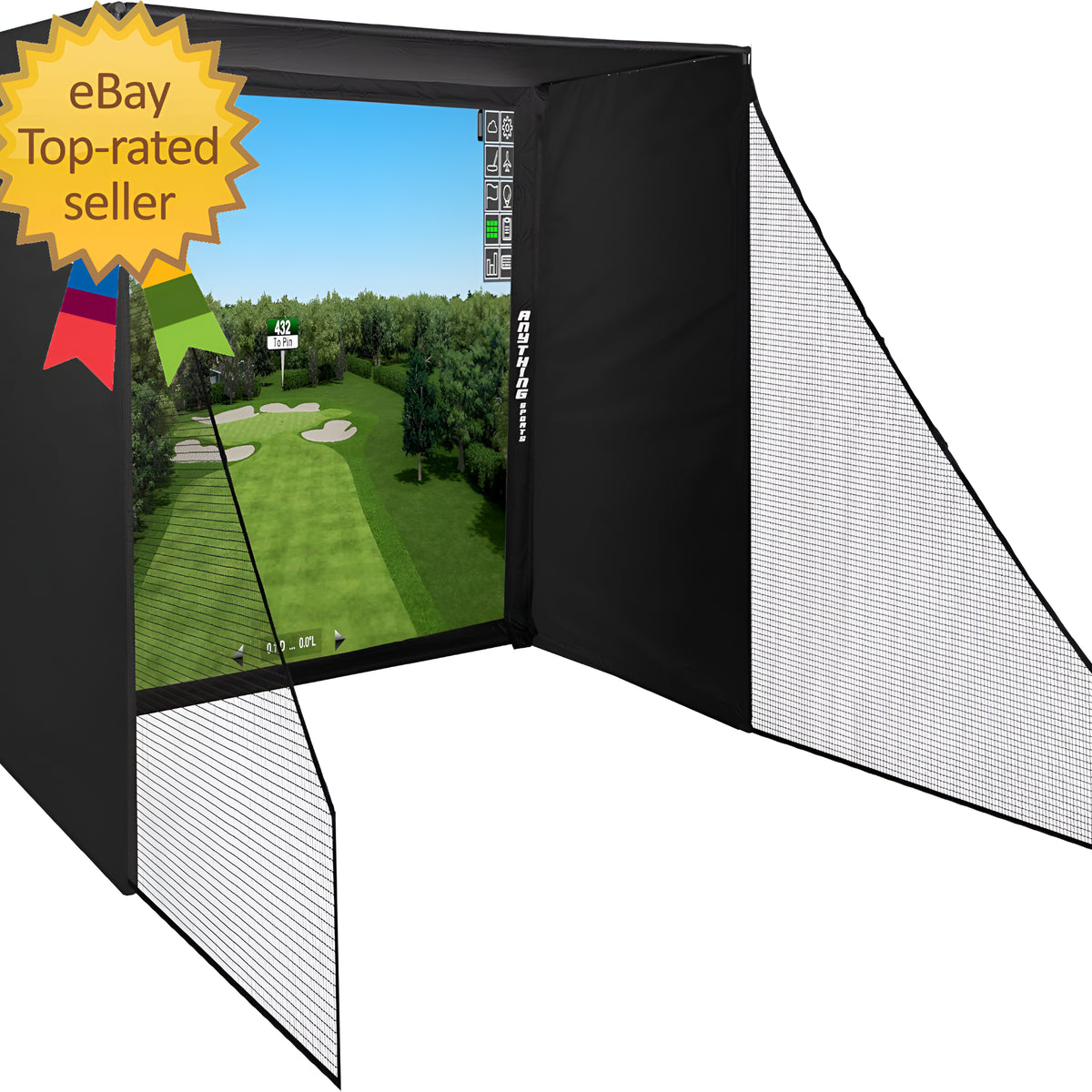 Golf Frame Golf Simulator Enclosures – Summit Living Outdoor
