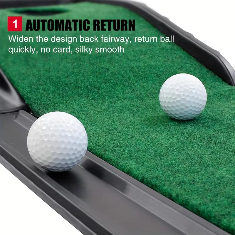 Golf Putting Blanket Putter Mat Outdoor Indoor Practice Mat Putter Exerciser Golf Putting Green