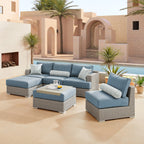 Sirio Niko 6-Piece Modular Outdoor Patio Seating Set